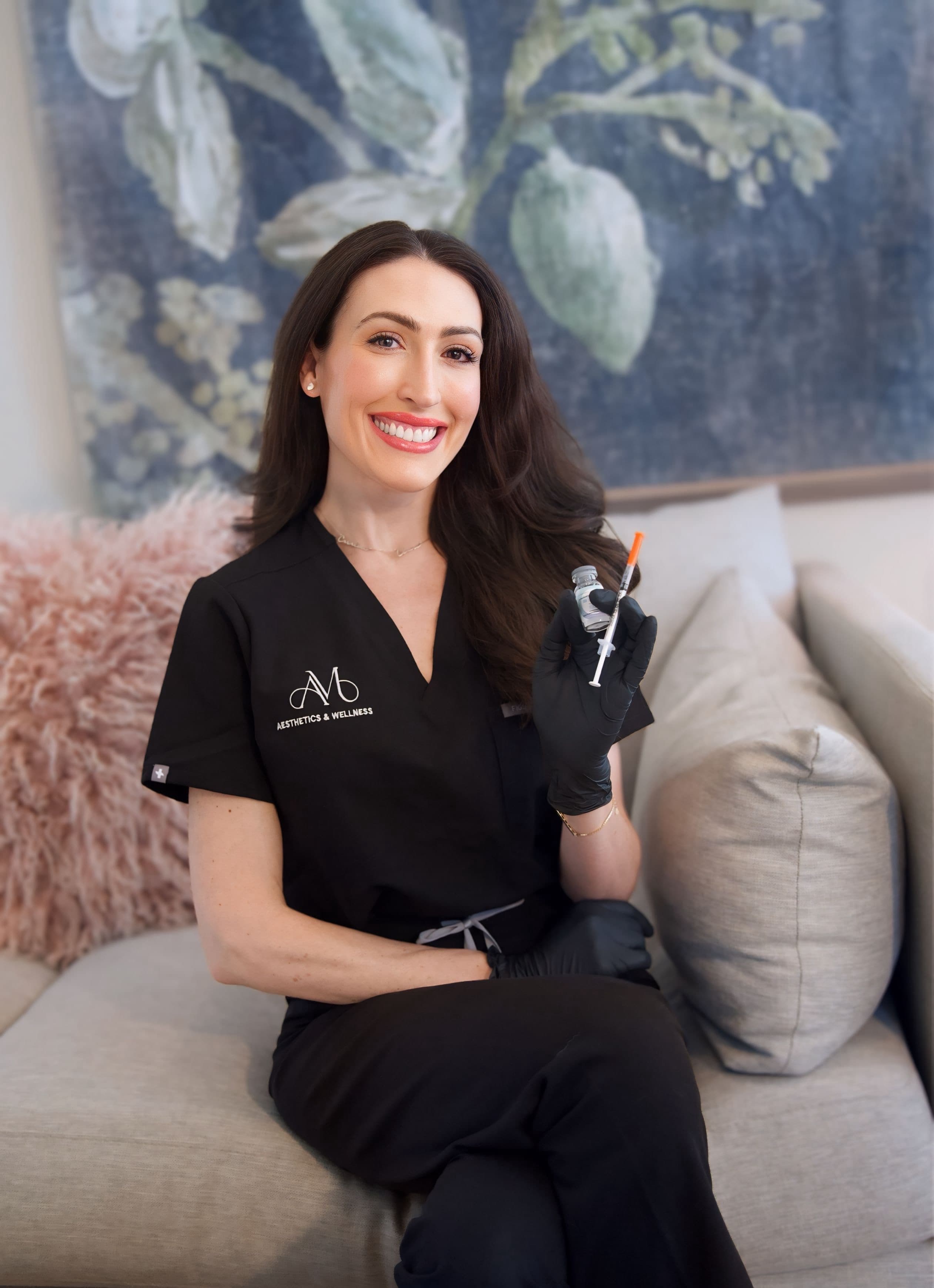 Ana Maria at her McKinney studio.